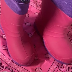 Like New - toddler size 12 rain boots